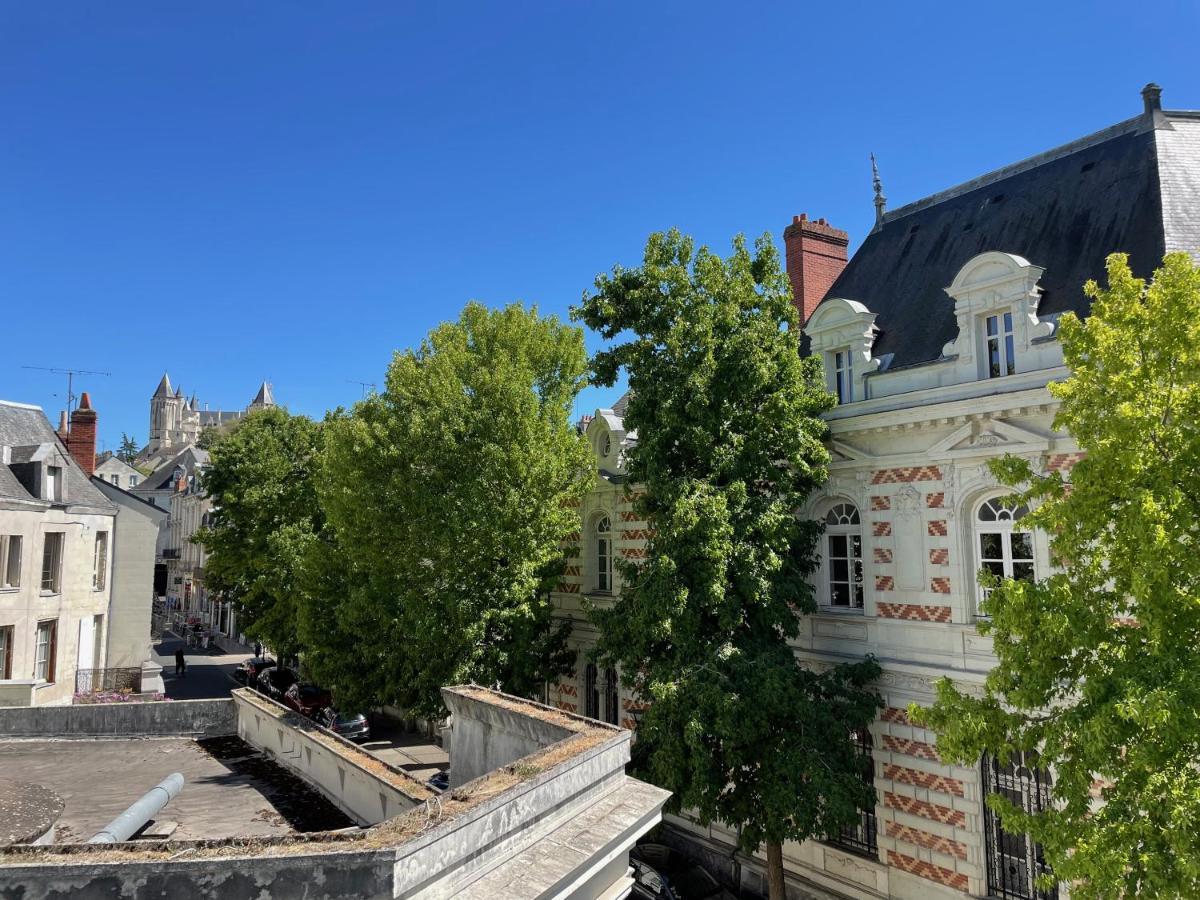 Appartement Le Corneille centre ville climatisé Saumur Exterior foto